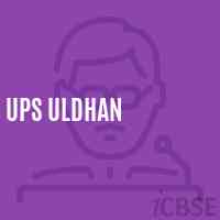 Ups Uldhan Middle School Logo