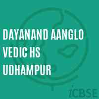 Dayanand Aanglo Vedic Hs Udhampur Secondary School Logo