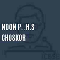Noon P. .H.S Choskor Secondary School Logo
