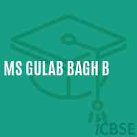 Ms Gulab Bagh B Middle School Logo