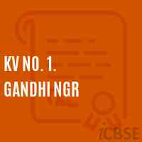 Kv No. 1. Gandhi Ngr Senior Secondary School Logo