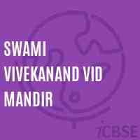 Swami Vivekanand Vid Mandir Primary School Logo