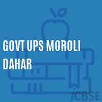 Govt Ups Moroli Dahar Middle School Logo