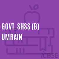 Govt. Shss (B) Umrain High School Logo