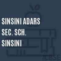Sinsini Adars Sec. Sch. Sinsini Secondary School Logo