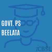 Govt. Ps Beelata Primary School Logo