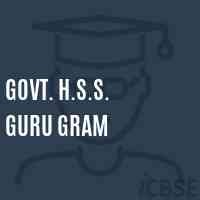 Govt. H.S.S. Guru Gram Secondary School Logo