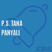 P.S. Tana Panyali Primary School Logo