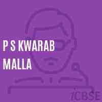 P S Kwarab Malla Primary School Logo