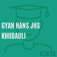 Gyan Hans Jhs Khudauli Middle School Logo