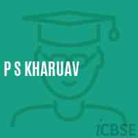 P S Kharuav Primary School Logo