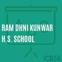 Ram Dhni Kunwar H.S. School Logo