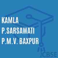 Kamla P.Sarsawati P.M.V. Baxpur Middle School Logo