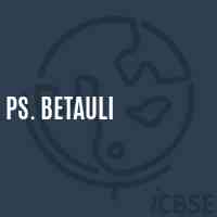 Ps. Betauli Primary School Logo
