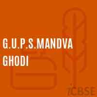 G.U.P.S.Mandva Ghodi Middle School Logo