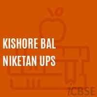 Kishore Bal Niketan Ups Middle School Logo