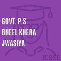 Govt. P.S. Bheel Khera Jwasiya Primary School Logo