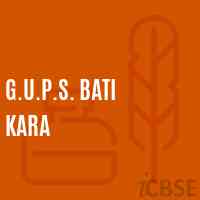 G.U.P.S. Bati Kara Middle School Logo
