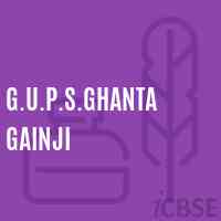 G.U.P.S.Ghanta Gainji Middle School Logo