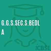 G.G.S.Sec.S.Bedla High School Logo