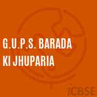 G.U.P.S. Barada Ki Jhuparia Middle School Logo