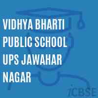 Vidhya Bharti Public School Ups Jawahar Nagar Logo