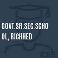 Govt.Sr.Sec.School, Richhed Logo