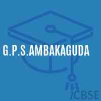 G.P.S.Ambakaguda Primary School Logo