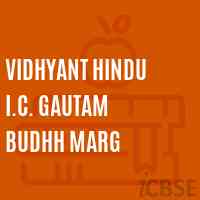 Vidhyant Hindu I.C. Gautam Budhh Marg High School Logo
