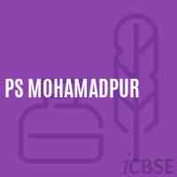 Ps Mohamadpur Primary School Logo