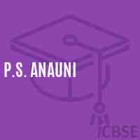 P.S. Anauni Primary School Logo