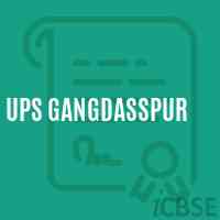 Ups Gangdasspur School Logo