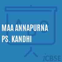 Maa Annapurna Ps. Kandhi Primary School Logo