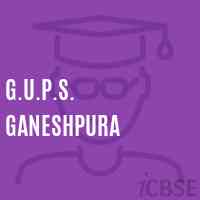 G.U.P.S. Ganeshpura Primary School Logo