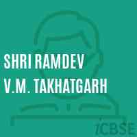 Shri Ramdev V.M. Takhatgarh Middle School Logo