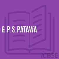 G.P.S.Patawa Primary School Logo