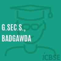 G.Sec.S., Badgawda Secondary School Logo