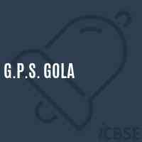 G.P.S. Gola Primary School Logo
