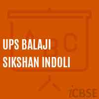 Ups Balaji Sikshan Indoli Middle School Logo