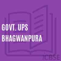 Govt. Ups Bhagwanpura Middle School Logo