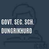 Govt. Sec. Sch. Dungrikhurd Secondary School Logo