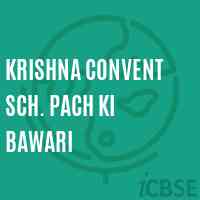 Krishna Convent Sch. Pach Ki Bawari Primary School Logo