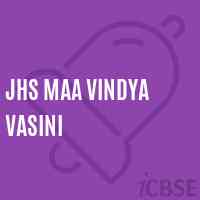 Jhs Maa Vindya Vasini Middle School Logo