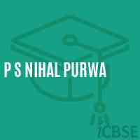 P S Nihal Purwa Primary School Logo