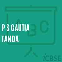 P S Gautia Tanda Primary School Logo