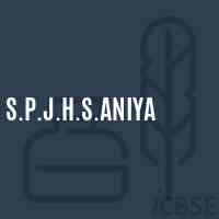S.P.J.H.S.Aniya Middle School Logo