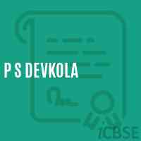 P S Devkola Primary School Logo