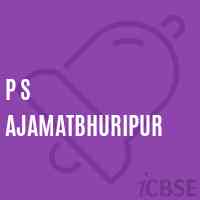 P S Ajamatbhuripur Primary School Logo