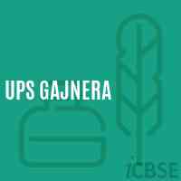 Ups Gajnera Middle School Logo