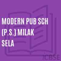 Modern Pub Sch (P.S.) Milak Sela Primary School Logo